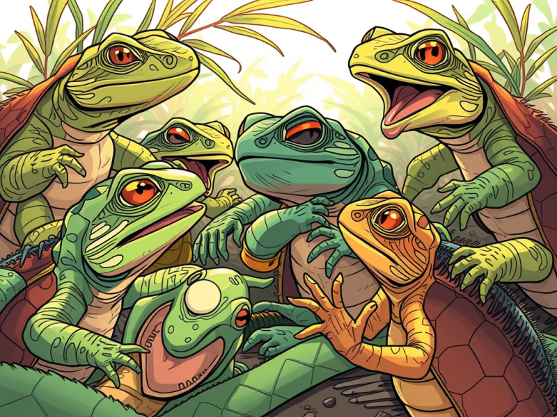 Reptilian get-together